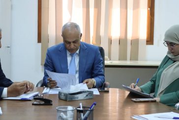 متابعة السيد رئيس الهيئة الوطنية للتخطيط العمراني لاعمال ومشاريع المصلحة
