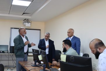 السيد رئيس الهيئة الوطنية للتخطيط العمراني يقوم بجولة تفقدية بالمصلحة