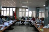 اليوم الثلاثاء الموافق 2025/10/14 م عقد اجتماع صباح اليوم بحضور السيد / عبد الباسط الساكت مدير عام مصلحة المساحة ومدراء الإدارات ورؤوساء الاقسام التابعين لجميع الإدارات .