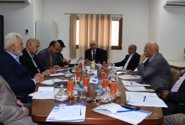 عقد صباح اليوم الاحد الموافق 2026/4/5م أجتماع تنسيقي بالادارات الفنية بالهئية الوطنية للتخطيط العمراني ومصلحة المساحة