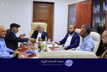 اجتمع صباح اليوم السيد مدير عام مصلحة المساحة مع السيد رئيس لجنة حصر الأصول الثابتة بالمنافذ البرية التابعة لوزارة المواصلات