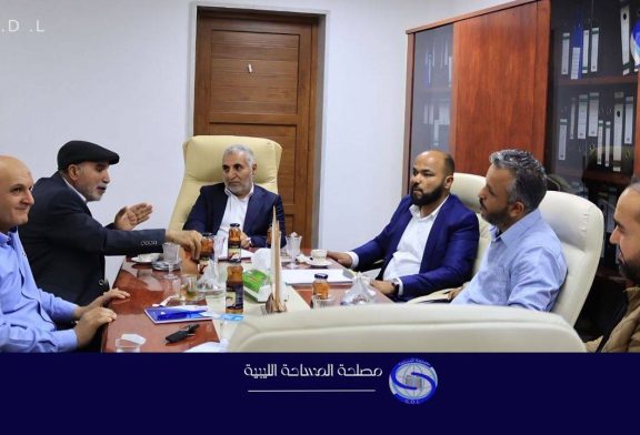 اجتمع صباح اليوم السيد مدير عام مصلحة المساحة مع السيد رئيس لجنة حصر الأصول الثابتة بالمنافذ البرية التابعة لوزارة المواصلات