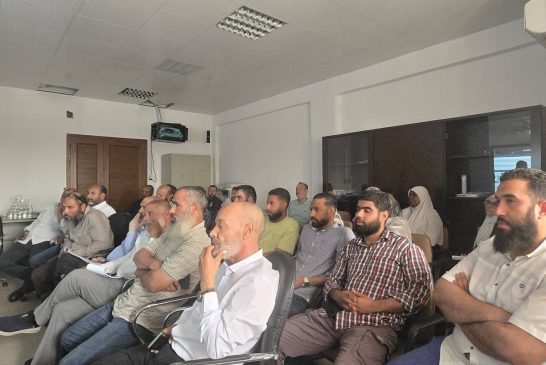 ورشة عمل للمراحل التي تم تنفيذها لمشروع الخريطة 1:25000