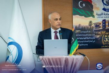 بتشريف من السيد رئيس الهيئة الوطنية للتخطيط العمراني وعدد من الضيوف الكرام لحضور ذكرى تأسيس مصلحة المساحة 55 عاما من العطاء