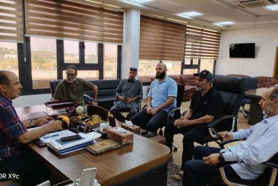 مشروع صيانة وبناء النقاط المساحية