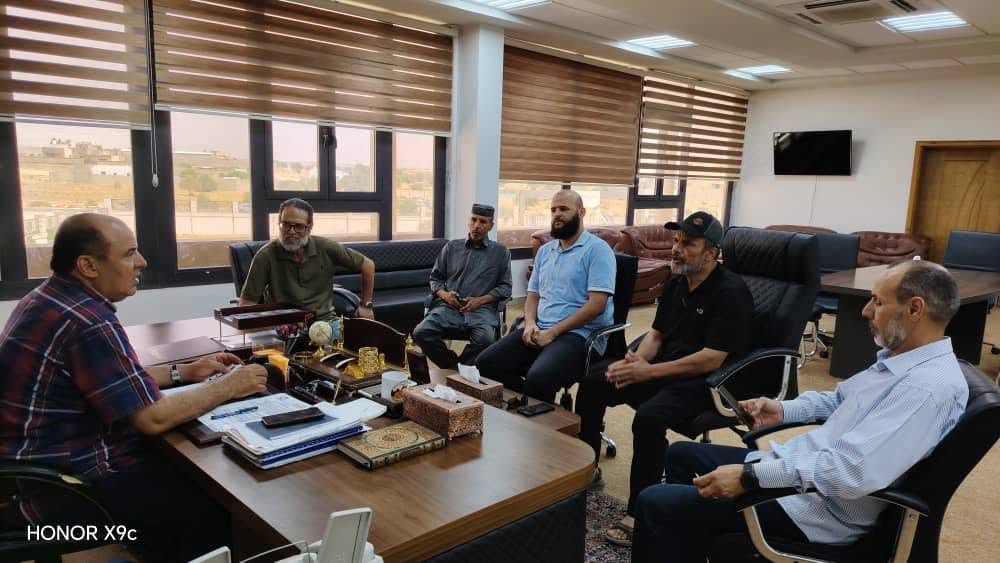 مشروع صيانة وبناء النقاط المساحية