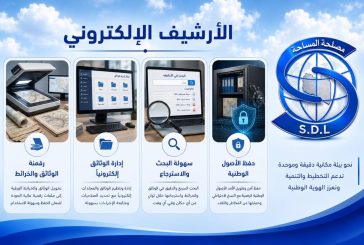مشروع الأرشيف الإلكتروني لارشيف الدولة الليبية من خرائط بجميع مقاييس الرسم والنقاط المساحية والصور الجوية وغيرها