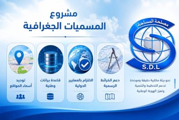 مشروع تحديث الاسماء الجغرافية ورومنتها